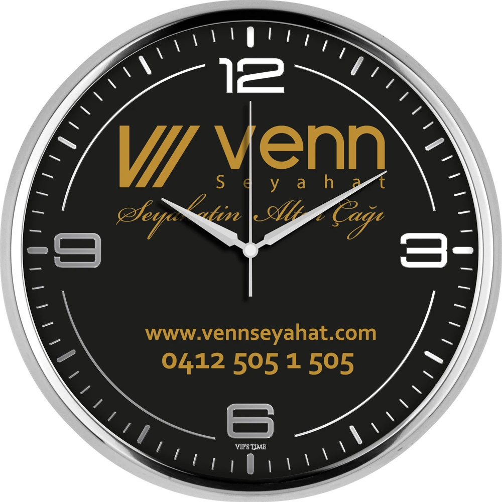 Metal Duvar Saati